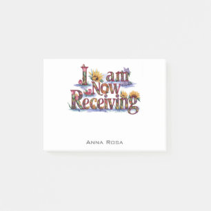 Post-it® *~* 7 Fleurs JE REÇOIS MAINTENANT LE Manifeste AP8