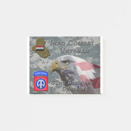 Post-it® 82e Division aéroportée Irak Vétéran de combat