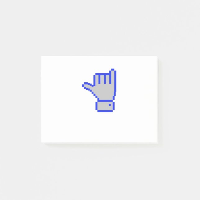 Post-it® 8 bits mou (Devant)