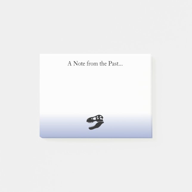 Post-it® A Note from the Past- T. rex Dinosaur Post-its (Devant)