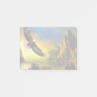 A Patriotic Design with Bald Eagle Flying