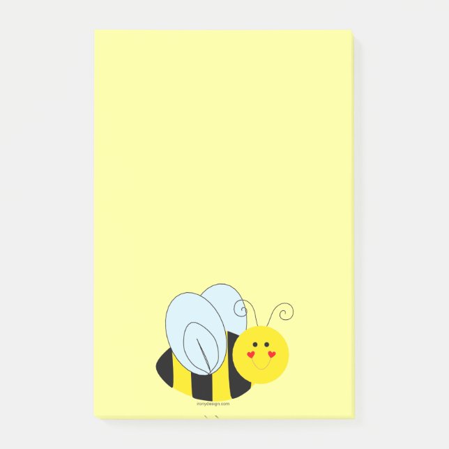 Post-it® Abeille mignonne (Devant)