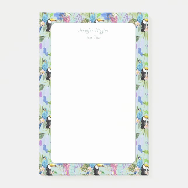 Post-it® Abstractions tropicales (Devant)