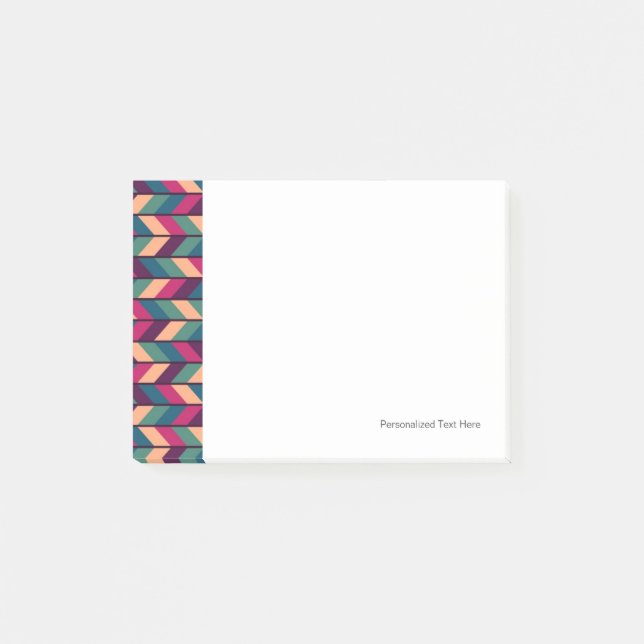 Post-it® Abstrait coloré industriel (Devant)