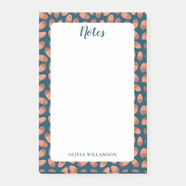 Post-it® Acorn Pour Faire Des Notes (Devant)