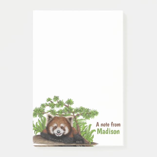 Post-it® Adorable Panda Kids Personnalisé (Devant)