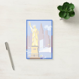 Post-it® Affiche Vintage voyage pour Allegheny Airlines