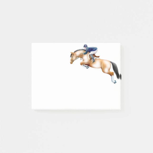 Post-it® Afficher Jumper Paint Horse Post It Notes (Devant)