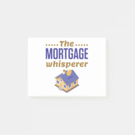 Post-it® Agent de prêt bancaire hypothécaire Whisperer