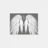 AILES D'ANGE Gris Plumes Touchées Monogramme Perso