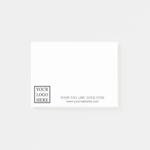 Post-it® Ajouter votre logo Business Promotionnels 4x3