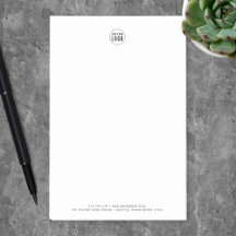 Ajouter votre logo Moderne Minimaliste Personnalis