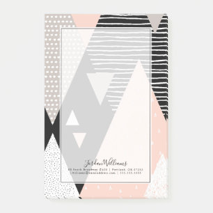 Post-it® Ajoutez votre conception nommée de crête de