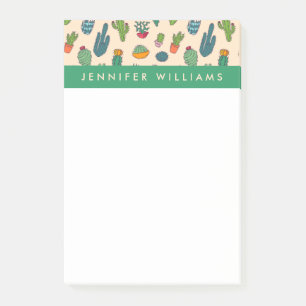 Post-it® Ajoutez votre motif   mignon nommé de position de