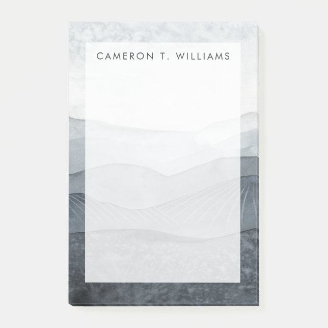 Post-it® Ajoutez votre nom | Blustering Grey Valley (Devant)