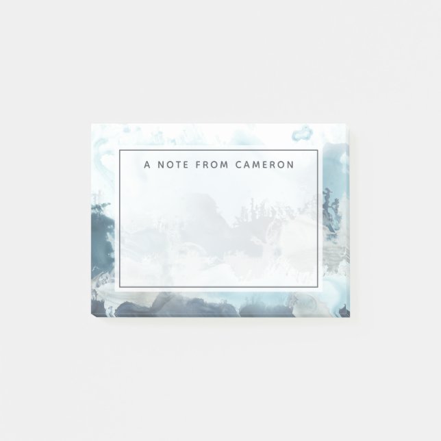 Post-it® Ajoutez votre nom | Mer forestière (Devant)