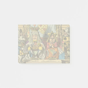 Post-it® Alice à Wonderland Cheshire Cat Characters