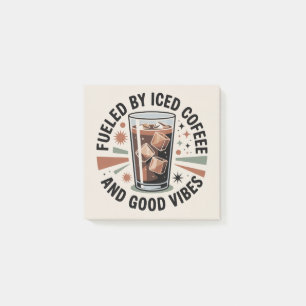 Post-it® Alimenté par du café glacé et de bonnes vibrations
