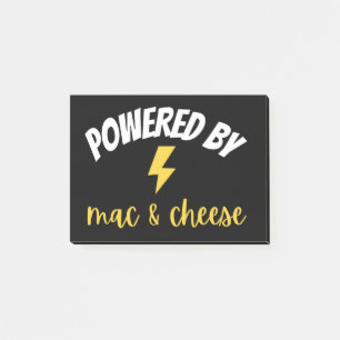Post-it® Alimenté par Mac et fromage