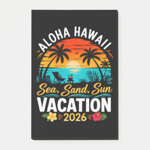 Post-it® Aloha Hawaii Mer Sable Soleil 2026