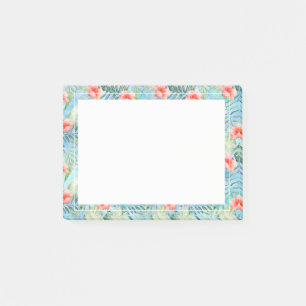 Post-it® Aloha ketmie tropicale florale