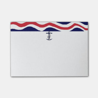 Post-it® Amants nautiques de bateau de notes de post-it