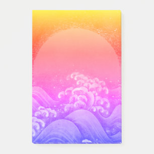 Post-it® AMATERASU SOLEIL GODDESS rose jaune bleu
