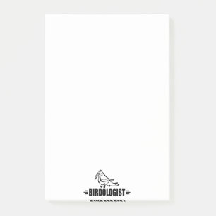 Post-it® Amateur d'oiseaux drôle