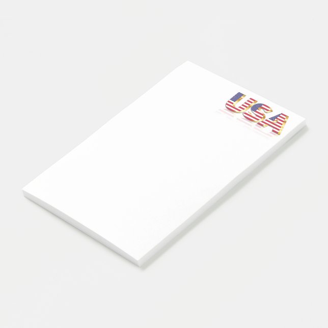 Post-it® American Flag Post it Notes USA (Incliné)