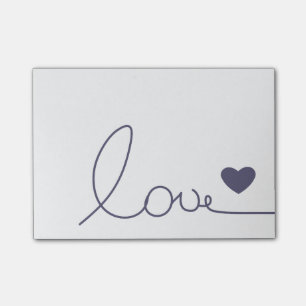 Post-it® Amour de Purple Heart
