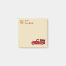 Amour personnalisé la chaleur Petit Camion rouge