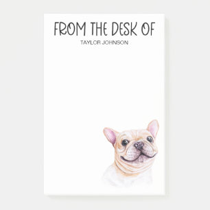 Post-it® Amoureux de Bouledogue Français