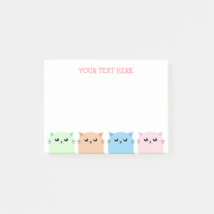 Post-it® Amoureux de les chats personnalisés