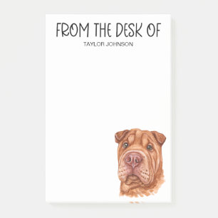 Post-it® Amoureux du Shar Pei