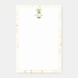 Post-it® Ananas Peint Personnalisé