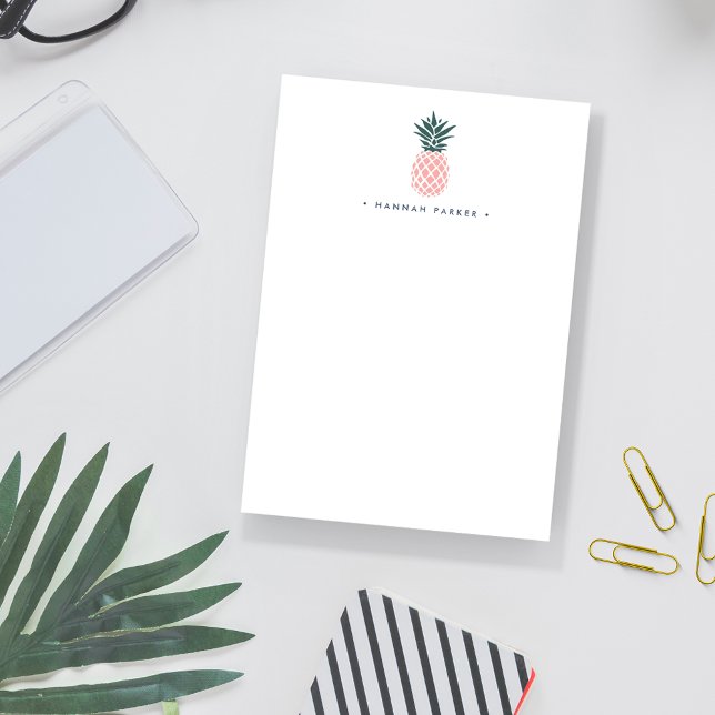 Post-it® Ananas rose | Personnalisé (Créateur téléchargé)