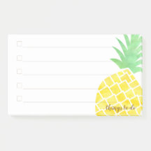 Ananas tropical d'aquarelle mignonne pour faire la
