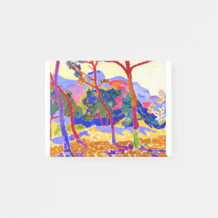 Post-it® Andre Derain Fauvist Landscape with Trees