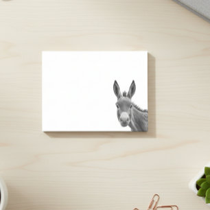 Post-it® Âne Curieux Mignon