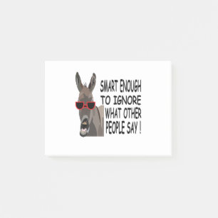 Post-it® Âne Intelligent Cool