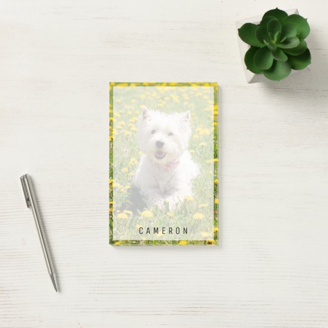 Post-it® Animaux de bébés cutest | Chien Westin en Dandelio (Bureau)