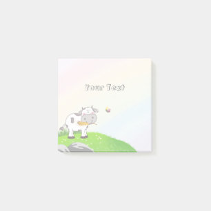 Post-it® Animaux de ferme modernes Vaches Enfants Arc en ar