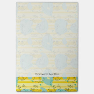 Post-it® Animaux mignons jouant avec de l'eau 2