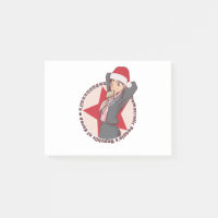 Anime Christmas Sweater- Cute Korean Girl Santa Ha