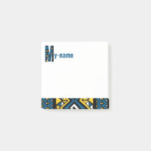 Ankara tissu design post il note