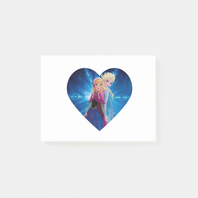 Post-it® Anna et Elsa Frozen (Devant)