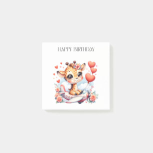Post-it® Anniversaire Avion Girafe