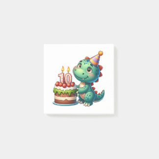 Post-it® Anniversaire des 10 ans de Dino