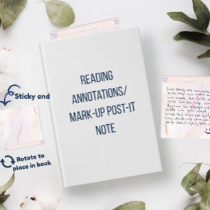 Post-it® Annotation de lecture acrylique Question