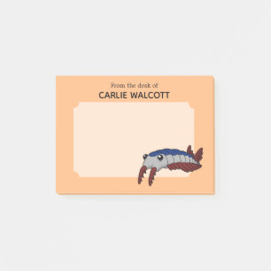 Post-it® Anomalocaris animal préhistorique Rectangulaire